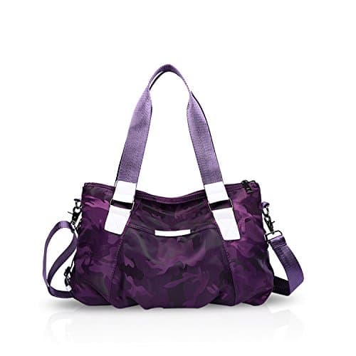Bolso de mujer de camuflaje púrpura