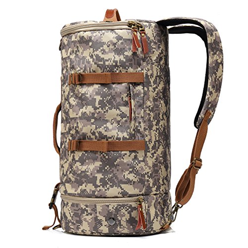 Bolsa de camuflaje con un versátil compartimento para el ordenador Srotek.