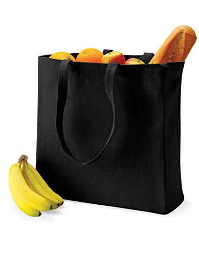 Bolsa de compras para hombres Tote toile noire