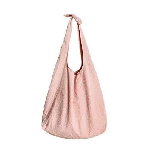 Bolsa de lona rosa pálido Waroomss Nordic