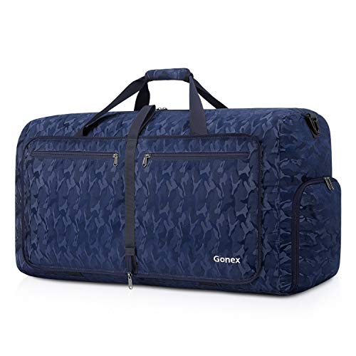 Bolsa de viaje de camuflaje azul