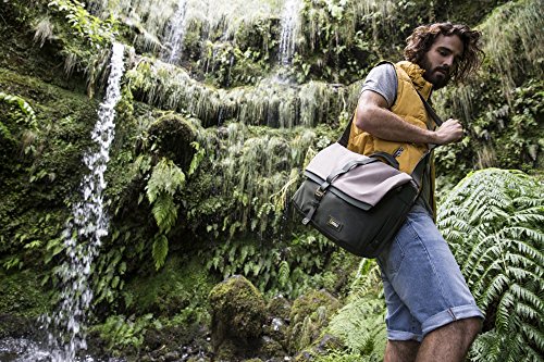 Lienzo verde caqui Bolsa de mensajería nacional para los Globetotters