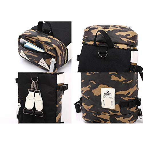 Mochila de camuflaje de moda para hombres Osuko