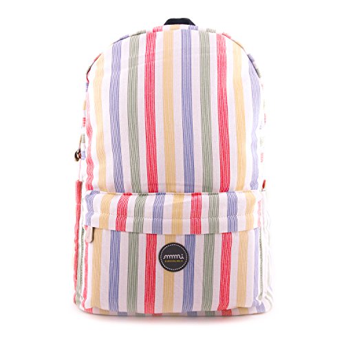 Mochila de Mmi a rayas pastel