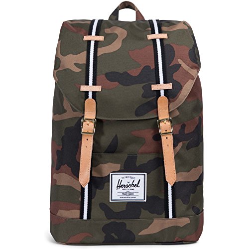 Mochila original de Herschel o mochila estilo camuflaje