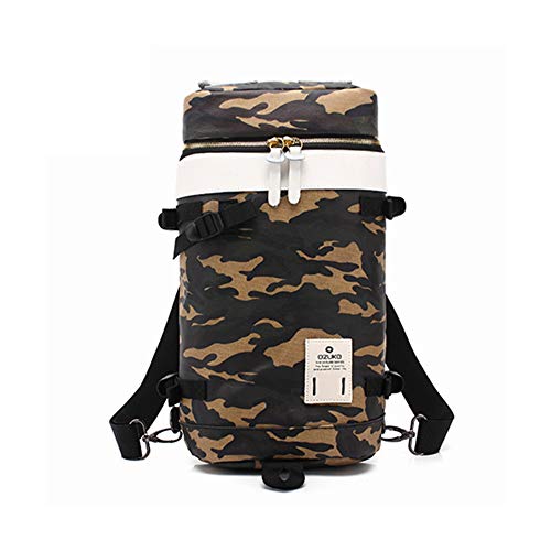 Mochila redonda de camuflaje Ozuko