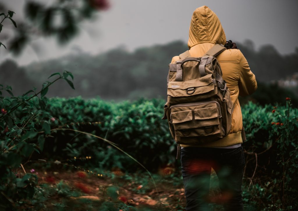 Le sac à dos en toile canvas : en haut du hit parade des sacs branchés et Hig Tech, comme ce superbe sac à dos en toile signé National Geographic