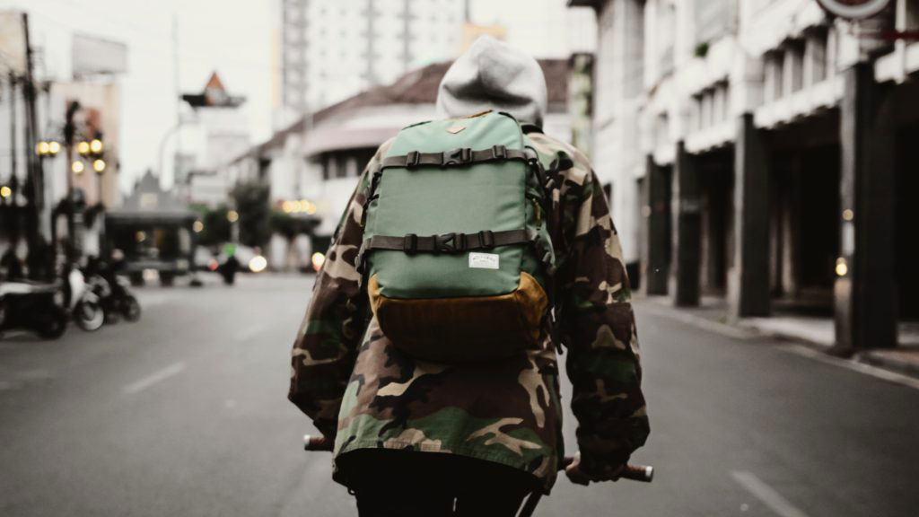 Le retour du camo... à vélo !