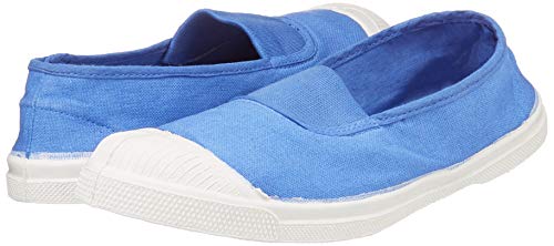 Zapatillas de lona azul rítmicas Bensimon sin cordones