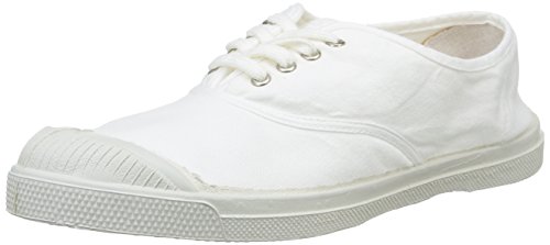 Zapatillas de lona blanca Bensimon