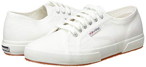 Zapatillas de lona blanca casual Superga con plataforma